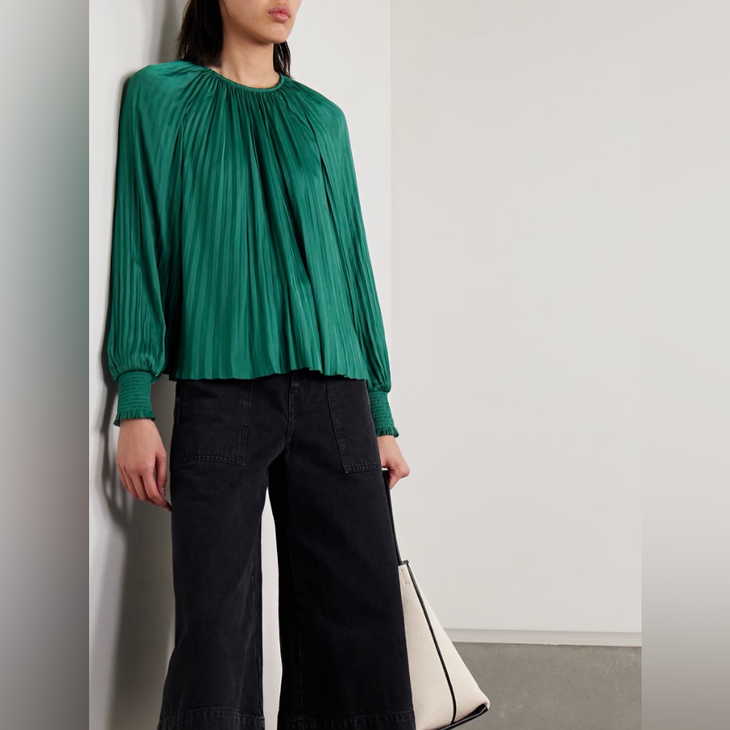 Ulla Johnson Green Blouse